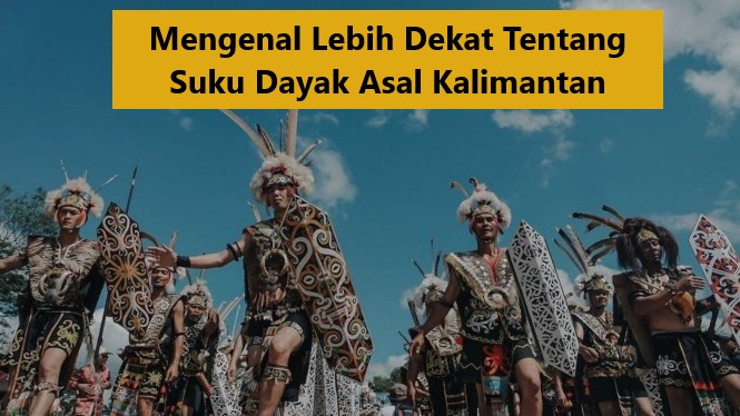 Mengenal Lebih Dekat Tentang Suku Dayak Asal Kalimantan!